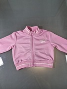 Reebok Różowa Rozpinana Bluza Dziewczęca Rozmiar 92