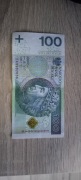 Banknot 100zl seria ea999