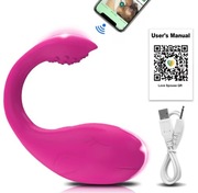 Masażer łechtaczki damski zdalnie sterowany telefonem seks zabawka dla par