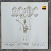 Winyl AC/DC - "Flick of the switch" - wydanie niemieckie z 1983 roku