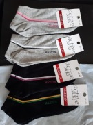 4 PARY Skarpetki damskie sportowe niskie Forte 52