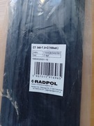 Opaska zaciskowa"trytytka" CT 540-7,8-C    50 szt  Radpol