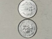 Moneta 1 zł z 1987 roku. PRL