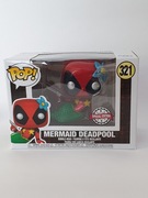Funko Pop Mermaid Deadpool (Metallic) #321