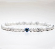 Bransoletka męska elastyczna - eleganckie koraliki