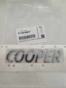 EMBLEMAT ZNACZEK KLAPY TYŁ MINI 51142755617