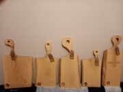 Deska z buku , gruszy ,orzecha i akacji