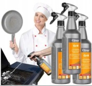 Clinex Grill 1I środek do czyszczenia piekarników, przypaleń i kominków