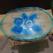 Szklana taca, patera Walter Glass 