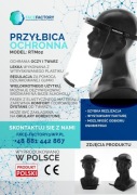Przyłbica ochronna Twarzy Premium 02. Maska Masecz