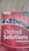 Oxford Solutions Pre-Intermediate. Student's Book. Oxford
