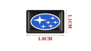 Naklejka SUBARU STI 18mm 18x11mm Emblemat Kierownica Logo znaczek wnętrze