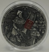 2022 Niue Islands  5 $  Marco Polo Famous Explorers 2 oz