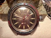 Zegarek Vostok AMFIBIA 200m Komandirskie werk 2409A ZSRR do naprawy