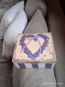 Skrzyneczka drewniana