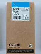 Oryginalny tusz Epson T6532 Cyan 200ml