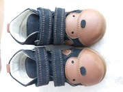 Trzewiki skórzane przejściowe chłopięce. 