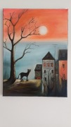 Obraz Olejny Ręcznie malowany 30x40 Prezent, święta, sztuka Recznie Malowan