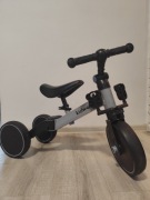 rowerek 3w1 jeździk biegówka rowerek trójkołowy dziecięcy szary kidwell