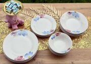 189 zł Serwis obiadowy 24 elementy stokrotki