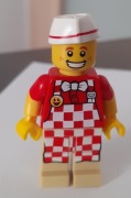 Lego Seria 17  Hot Dog Vendor - col291