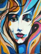 Portret. Abstrakcja.