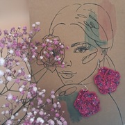 Kolczyki robione na szydełku, prace autorskie  