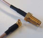 Pigtail SMA gniazdo / MMCX Male 16 cm - 2 szt