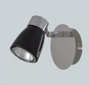 Kinkiet PETE chrom/czarny