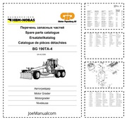 BG 190TA-4 Spare Parts Catalog Katalog Cześci schematy budowy