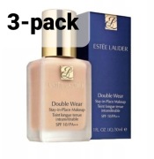 ESTEE LAUDER Double Wear 1W1 Bone stara formuła ZESTAW 3 SZTUK