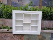 Półka, biała, drewno, piękna rama szer.60 cm wys.50cm