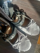 Szare baleriny rozmiar 39