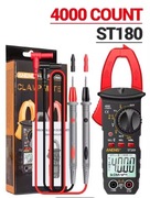 Inteligentny multimetr cęgowy 600V amperomierz tester napięcia woltomierz