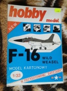 HOBBY MODEL- F 16 WILD WEASEL- ORYGINAŁ 
