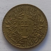 French Tunisie 1 franc 1921
