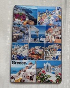   Magnes na lodówkę GREECE Grecja Ateny Santorini Kreta Kos Samos Rodos 9
