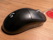 Logitech G Pro X Superlight - działa, boczny przycisk do naprawy