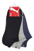 Skarpetki Puma Sneaker 3-Pak stopki Rozmiary Męskie i Damskie sportowy