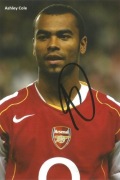 Ashley COLE autograf! zdjęcie 10x15 ARSENAL