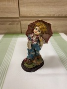 Figurka lalka z masy z Chin oryginalna kolekcjonerska