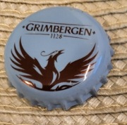 Kapsel Grimbergen butelkowane Belgia 