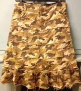 2.Spódnica moro L,bawełna z elasthanem.