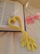 Małe serce makramowe - idealne na walentykowy prezent dla ukochanej osoby