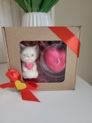 Swiece sojowe. Uroczy upominek na urodziny , imieniny, dzień kobiet, 