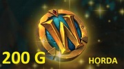WARMANE ONYXIA WOW 200 SZTUK golda GOLD HORDA HORDE