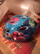 KASK SPORTOWY ROWEROWY DLA DZIECI CHŁOPCA MARVEL roz. M 52-56 cm AVENGERS