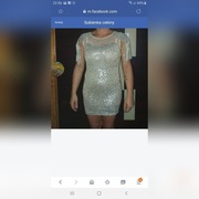 Sukienka cekiny 
