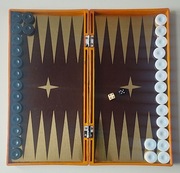 Magnetyczna gra planszowa "BACKGAMMON" ZSRR, 1975