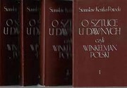 O SZTUCE U DAWNYCH CZYLI WINKELMAN POLSKI - 4 TOMY